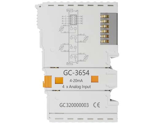 GC-3654 4通道模拟量输入 4-20mA