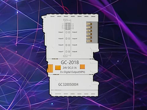 GC-2018 8路数字输出模块(NPN型)