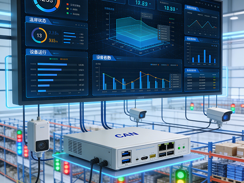 仓储管控提质降耗!CAN设备筑牢仓储管理“防护 仓储管控提质降耗!CAN设备筑牢仓储管理“防护